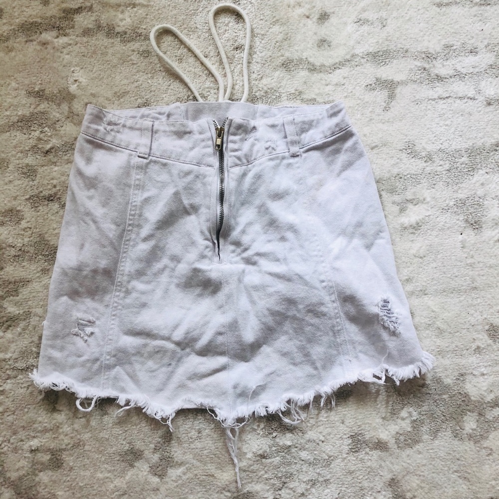Sunset and Spring mini skirt